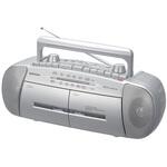 ダブルラジカセ 録音・ダビング対応 ワイドFM付 オーム電機