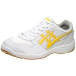 アサヒグリッパー 37 ホワイト/イエロー アサヒシューズ