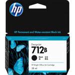 HP712B インクカートリッジ ブラック 38ml 3ED28A HP(日本ヒューレット・パッカード)