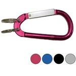 アルミカラビナD型リング付 フジテック・ジャパン