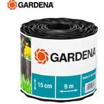 900846801 花壇エッジング フェンス ブラウン 15cm  532-20 GARDENA(ガルデナ)
