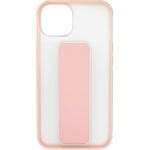 iPhone14用 2WAYハンドストラップ付背面ケース エアージェイ