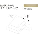 壁出隅カバー17 小口キャップ フクビ化学