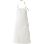 QT7334-0 男女兼用胸付きエプロン QT7334 セブンユニフォーム