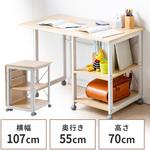 100-DESKN006LM デスク サンワダイレクト
