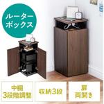 ケーブル&タップ収納ボックス サンワダイレクト