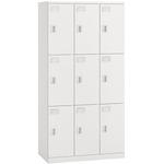 クローレ塗装扉9人用シリンダー錠＜配送時組立サービス付＞ イトーキ