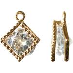 ジュエリークリップチャーム ダイヤ型 日本紐釦貿易