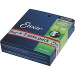 #19052 (2pack) エレキギター弦 2パックセット ライト OPTIWEB Elixir(エリクサー)