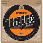 クラシック弦EJ43  Silver/Clear/Light D'Addario