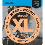 EXL115W エレキギター弦 EXL115W Blues/JazzRock 011-049 D'Addario