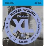 EXL116 エレキギター弦 EXL116 M.Top/H.Btm 011-052 D'Addario