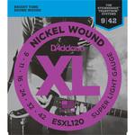 ESXL120 エレキギター弦 ESXL120 S.Light/DB.End 009-042 D'Addario