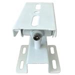 BS-KANPB-GO26 監視・CCTVカメラポールマウントブラケット固定スタンド取り付け金具86x75x85mm【白】 bitstrong