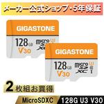 V30 UHS-I U3 クラス10 マイクロSDカード 【GoPro/Nintendo Switch確認済】2枚セット Gigastone