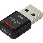 外付けSSD ポータブル USB3.2 Gen2 小型 TV録画対応 BUFFALO(バッファロー)