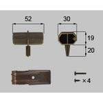 BZN03011A PR柱取付部品(旧ハイサモア) TOEX(LIXIL)