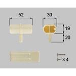 BZQ03011A PR柱取付部品(旧ハイサモア) TOEX(LIXIL)