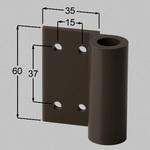 ドミナンス ハイ千峰用ヒンジ上 TOEX(LIXIL) 門扉・門柱 【通販モノタロウ】