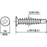 M4×19 MRX皿(ステンレス ASL503) (小箱) 日本パワーファスニング