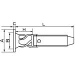M4×25 スピーねじ(鉄/3価ブラック) (小箱) 日本パワーファスニング