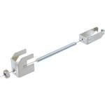 吊り金具(HB□U吊り金具用補強金具 H形鋼用) ネグロス電工
