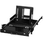 液晶ディスプレイ収納ユニット(山型レール・スライドレール付) 日東工業