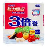 エルモア強力吸収キッチンタオル3枚重ね 3倍巻 カミ商事