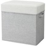 SPACE-KIT かたづけボックス ハイタイプ パール金属