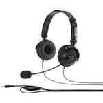 BSHSHCS310BK 両耳ヘッドバンド式ステレオヘッドセット 大型ドライバー搭載/4極ミニプラグ接続/折りたたみタイプ BUFFALO(バッファロー)