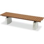 【造作費120万・コンクリート調大型ベンチ】 コンクリート脚ベンチ CONDOR(山崎産業) 縁台/ベンチ/デッキ 【通販