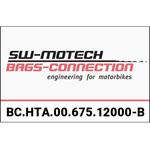 BC.HTA.00.675.12000/B AERO (エアロ) ABS サイドケースセット2x 25 l. ABS プラスティック ブラック SW-MOTECH (エスダブリューモテック)