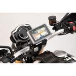 GPS.11.646.10202/B ハンドルバー用GPS マウント ブラック Honda / Suzuki / Triumph モデル SW-MOTECH (エスダブリューモテック)