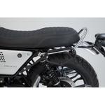 HTA.17.595.10001 SLC サイドキャリア 左側 Moto Guzzi V7 lll (16-). SW-MOTECH (エスダブリューモテック)