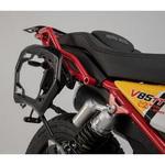 KFT.17.925.30000/B PRO サイドキャリア ブラック Moto Guzzi V85 TT (19-). SW-MOTECH (エスダブリューモテック)