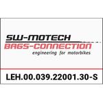 LEH.00.039.22001.30/S バーライザー Φ 22 mm ハンドルバー H=30 mm. シルバー SW-MOTECH (エスダブリューモテック)