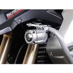 NSW.07.563.10000/S フォークライトマウントセット -シルバー- (フォークライトなし) R 1200 GS (08-) SW-MOTECH (エスダブリューモテック)