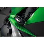 STP.08.590.10701/B フレームスライダーセットブラック Kawasaki Z 1000 SX (11-). SW-MOTECH (エスダブリューモテック)