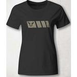WER.BKL.010.S.10001 Tシャツ Legend Line. ブラック -レディース- サイズ S. SW-MOTECH (エスダブリューモテック)