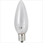 シャンデリア球40W 旭光電機工業