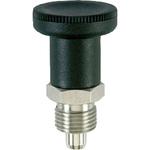 インデックス・ボルト、六角カラー付ショート/ホールド機構付/ステンレス鋼1.4305(SUS303相当) Roemheld Halder(ロームヘルド・ハルダー)