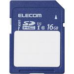 SDカード Class10 UHS-I U1 80MB/s ラベル SDカードケース付き エレコム