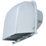 アルミ 深形フード 小風量タイプ 縦ギャラリ 網5M ワイド水切 メルコエアテクノロジー(旧:メルコエアテック)