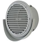 SUS製 薄形ベントキャップ 横ギャラリ 網5M FD120度 ワイド水切 メルコエアテクノロジー(メルコエアテック)