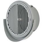 SUS製 薄形ベントキャップ 縦ギャラリ 網3M FD72度 左右両吹 ワイド水切 メルコエアテクノロジー(メルコエアテック)