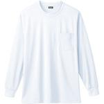 50384 長袖Tシャツ(胸ポケット付き) 桑和