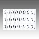 プライスボード　車屋さん　マグネット数字シート プライスボード 車屋さん マグネット数字シート