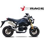 IX-QH6315 IXRACE HONDA MSX 125/GROM Z7 ツインアップ スリップマフラー MAD MAX(マッドマックス)
