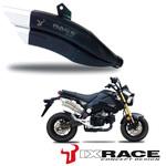 IX-QH6315B IXRACE HONDA MSX 125/GROM Z7B ツインアップ スリップマフラー MAD MAX(マッドマックス)