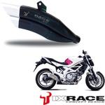 IX-QS8358B IXRACE SUZUKI SFV 650 GLADIUS 09-14 Z7B ツインアップ スリップマフラー MAD MAX(マッドマックス)